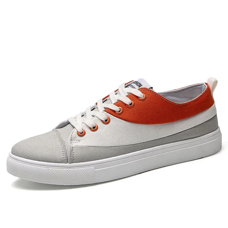Mode Respirant Toile mandarin Printemps Femmes Duck blanc Correspondant Couleur 2018 Simples Chaussures De Nouvelles rouge Noir Plates Simple Marée Ix4CqYR