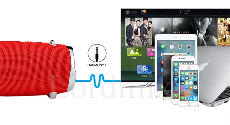 jbl Portable wireless Bluetooth Speaker Stereo system TF FM Radio Music bluetooth Column Speakers for phone Computer xtreme 2 (8)