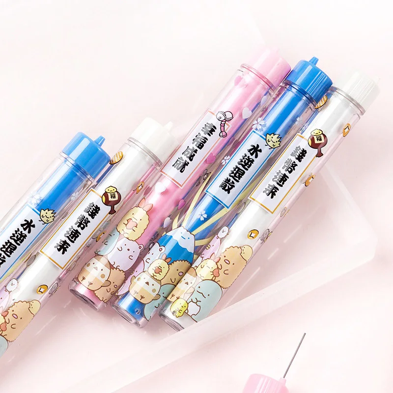 15 шт./компл. 0 5 мм Kawaii механические стержни для карандаша милые животные школьные