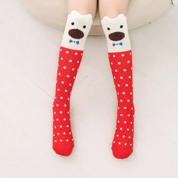 style 7 Г. Милые детские носки с героями мультфильмов хлопковые детские носки с принтом животных Гольфы с рисунком лисы для маленьких девочек, одежда, аксессуары - Цвет: style 7