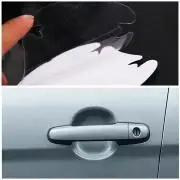 

Four-piece Blue Universal Scratch-resistant Film Car Door Handle Rhino Skin Protective Film Car Assessoires Car Wrap Stickers