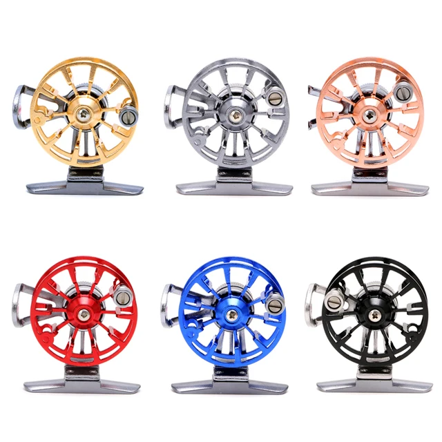 Best Price Full Metal Ultra-light Former Ice Fishing Reels Wheel Fly Fishing Reel Aluminum  Gear ratio 1:1
