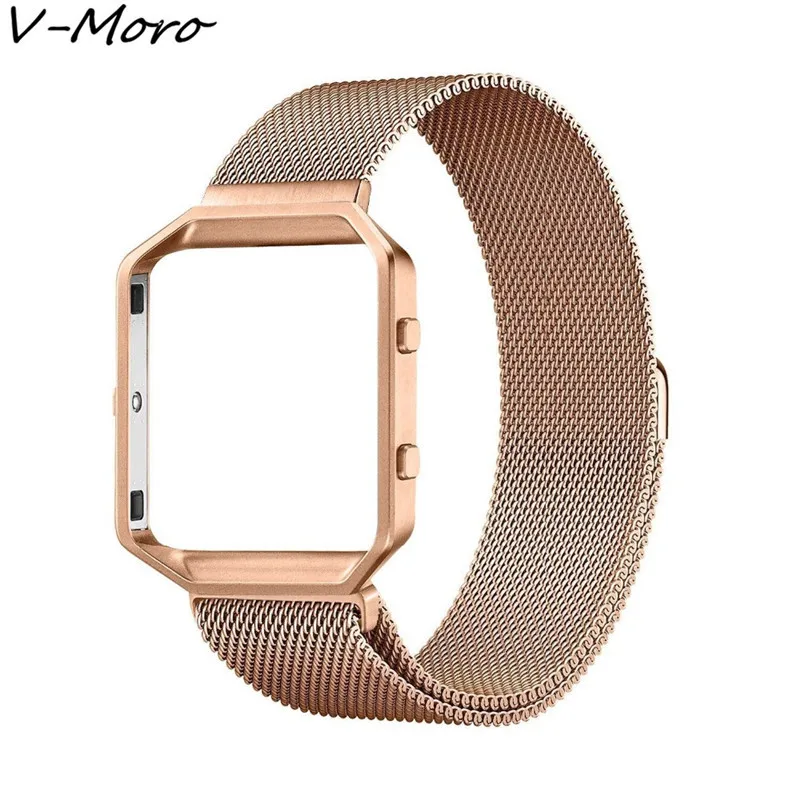 Blaze Bands V MORO 2018 Newest Milanese Loop For Fitbit Blaze Watch