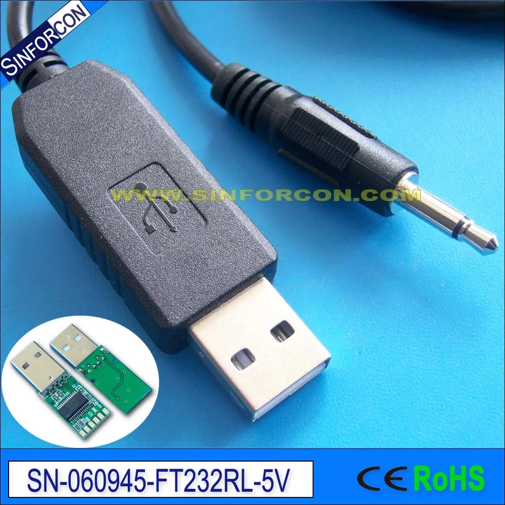 

FTDI USB Programming Cable for ICOM IC-751 IC-751A IC-751E IC-751H IC-7000 CT-17