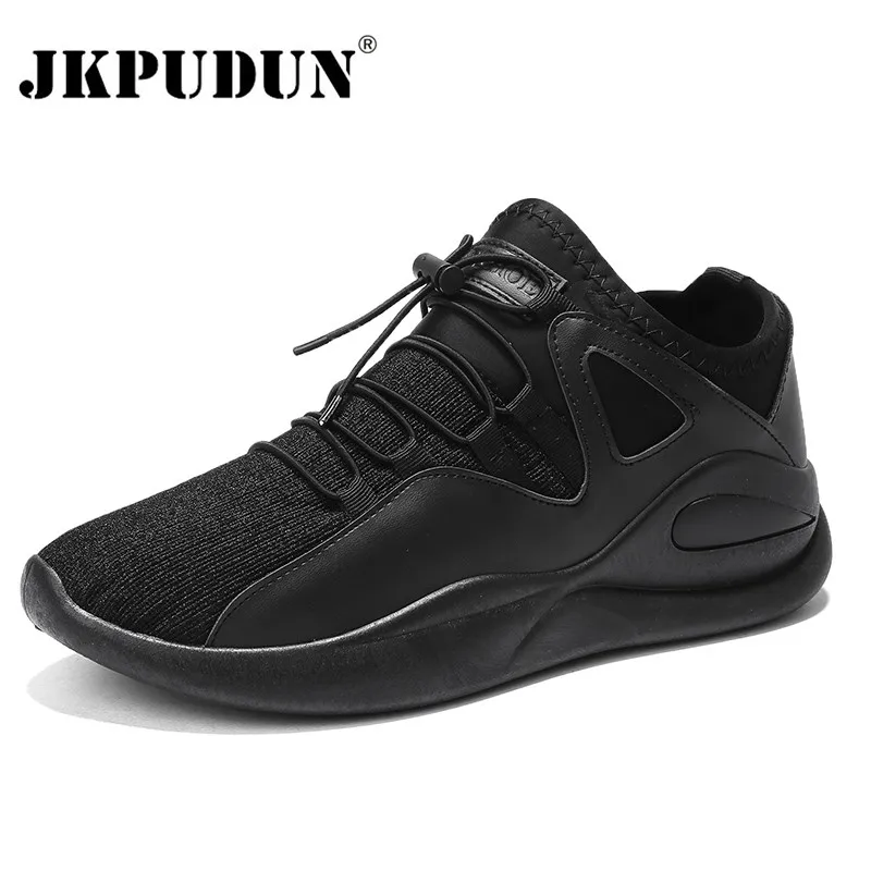 JKPUDUN Men Running Shoes Sports for Men Cushioning Breathable Shoes