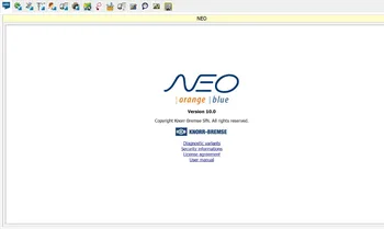 

Knorr - Bremse NEO ORANGE BLUE version 14 System Diagnostics Software