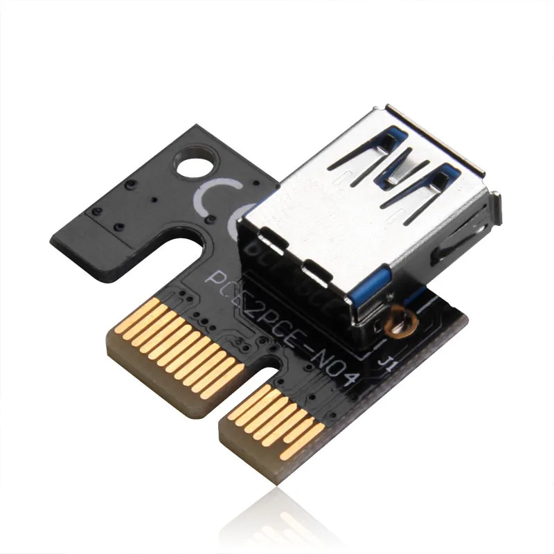 Горячая Распродажа мини-машины PCI Express 1X для 16X расширитель Riser карта адаптера 60 см