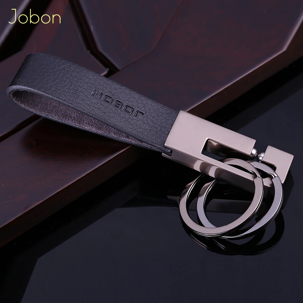 Jobon Мужская и женская сумка для ключей подвесные высококачественные брелоки
