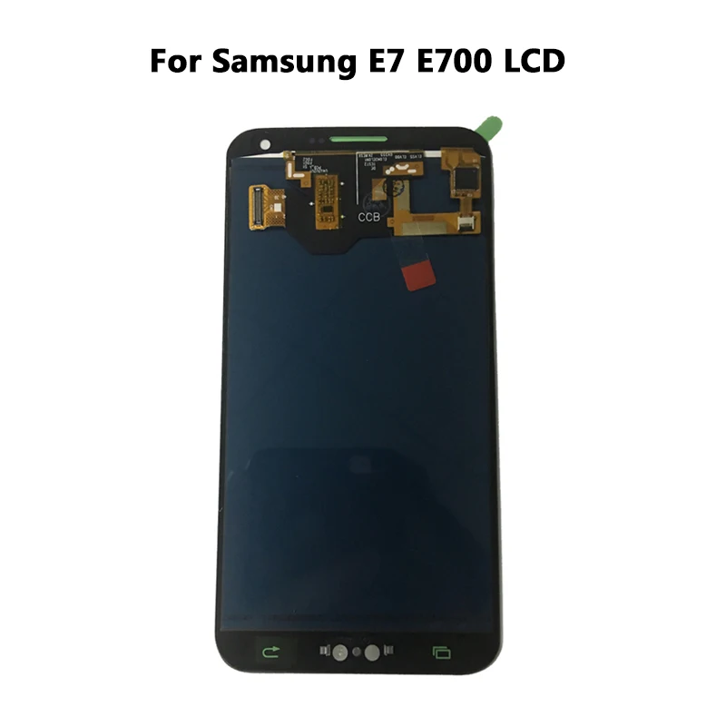 Kopen Voor Samsung Galaxy E7 LCD E700 E700F E700M Lcd Touch Screen Digitizer Vergadering Vervanging 5.5 #039; #039;mobiele telefoon lcd screen