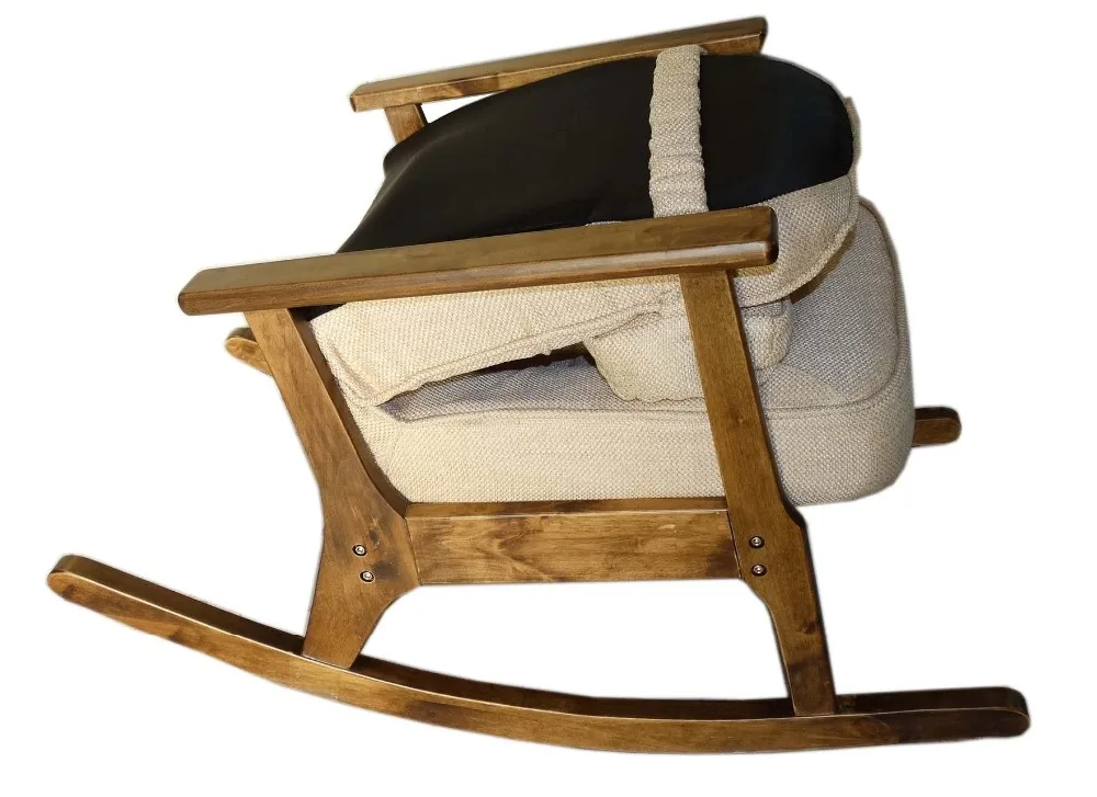 Деревянное кресло-качалка для пожилых людей в японском стиле кресло-качалка легкое кресло подлокотник для взрослых подушки для кресла качалки