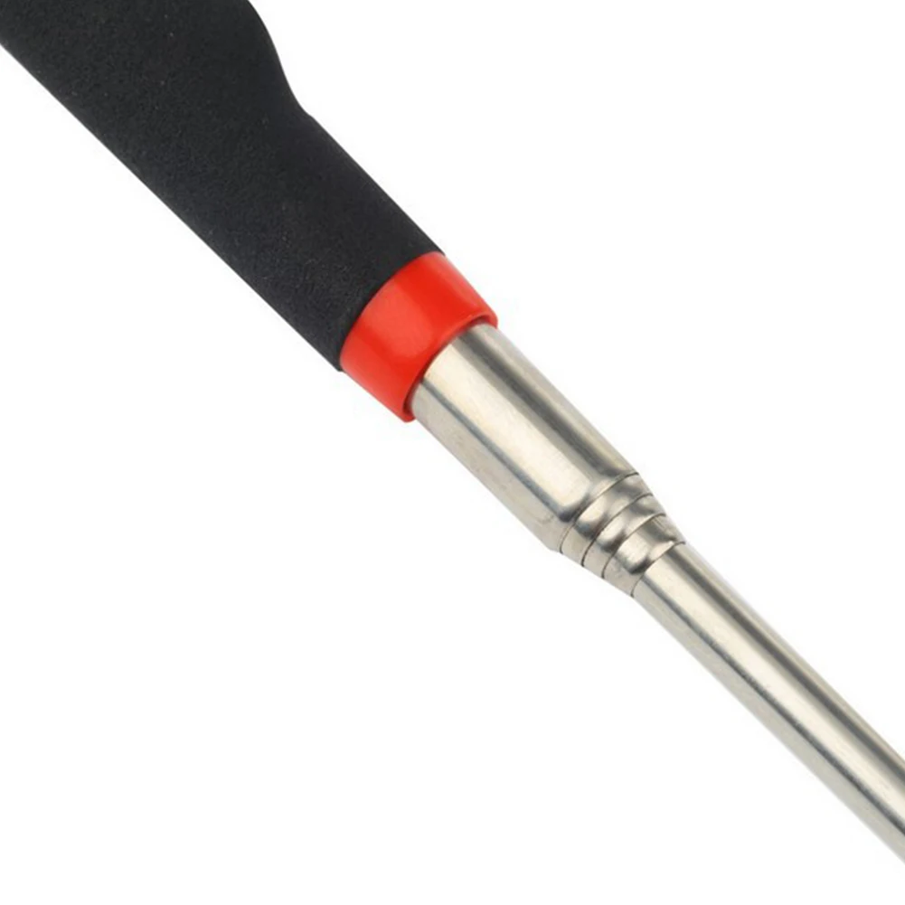 

Telescopic Adjustable Magnetic Pick-Up Tools With LED Light Magnet Long Extendable Long Reach 82cm Suck iron rods