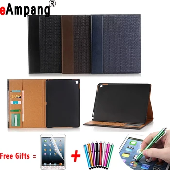 

Luxury Crocodile Pattern Leather Smart Auto Sleep Awake Cover Case for Apple iPad Pro 9.7 A1673 A1674 A1675 Coque Capa Funda