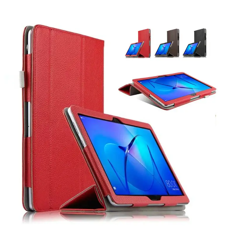 Aliexpress.com : Buy For Huawei T3 10.0 Genuine Real Leather Case Cover ...