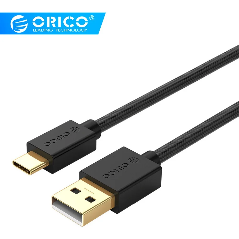 

ORICO Type-A to Type-C Charging Cable USB 2.0 / USB 3.0 High Speed Transmission Cable For PC Laptop Gold-plated Interface Cable
