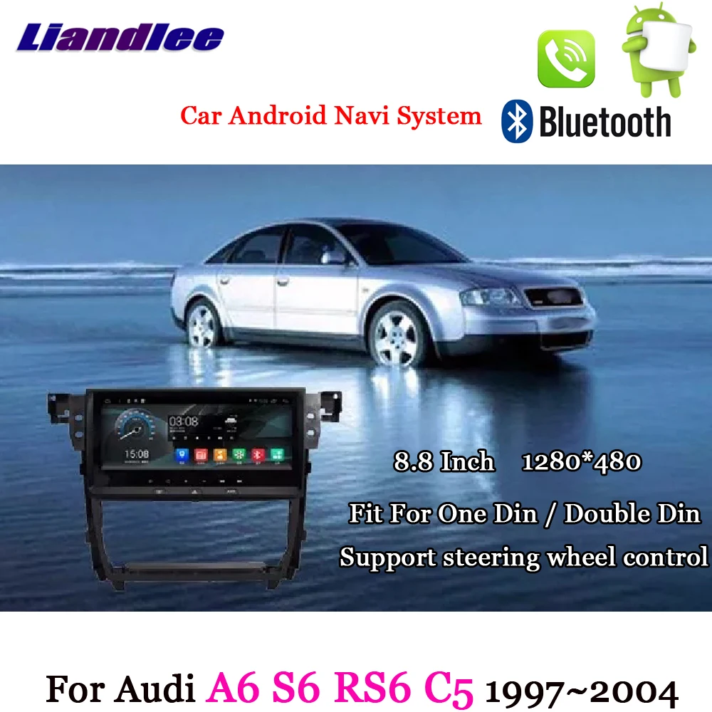 Sale Liandlee For Audi A6 S6 RS6 C5 MK5 1997~2006 Android System Radio Stereo Carplay Camera BT TV GPS Map Navi Navigation Multimedia 13