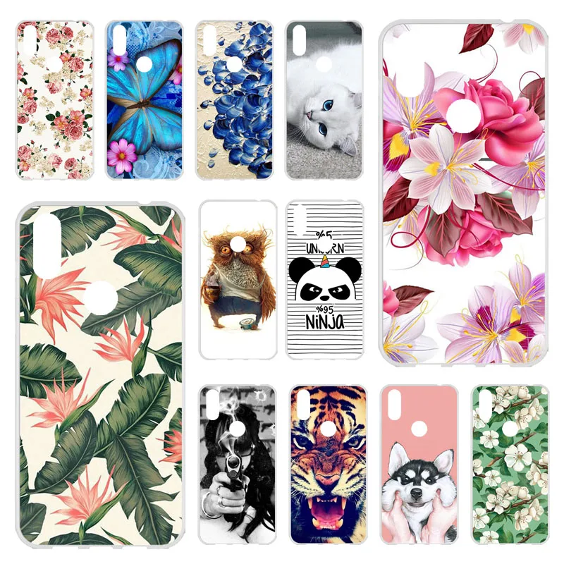 

Phone Cases For Alcatel 3C 5026D 5026 5026A Silicone Soft TPU Back Cover For Painting Flower Cute Animals Shell Back Bags