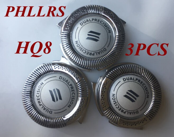 

3pcs HQ8 Replace head razor blade for philips shaver HQ9 HQ8200 HQ8100 HQ8120 HQ8140 HQ8141 HQ8142 HQ8150 HQ8155 HQ8160 HQ8170