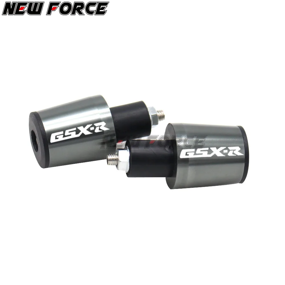 CNC 22MM Handlebar Grips Handle Bar Cap End Plugs For SUZUKI GSXR GSXR