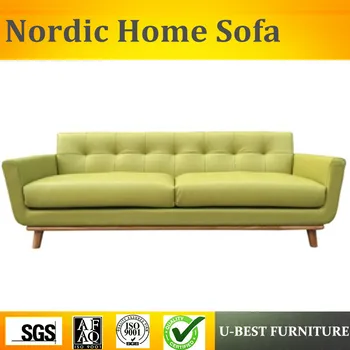 

U-BEST American village solid wood couch,Northern Europe Large-sized apartment 3 seater sofa