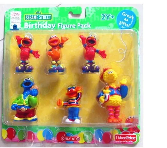 sesame street figurines set