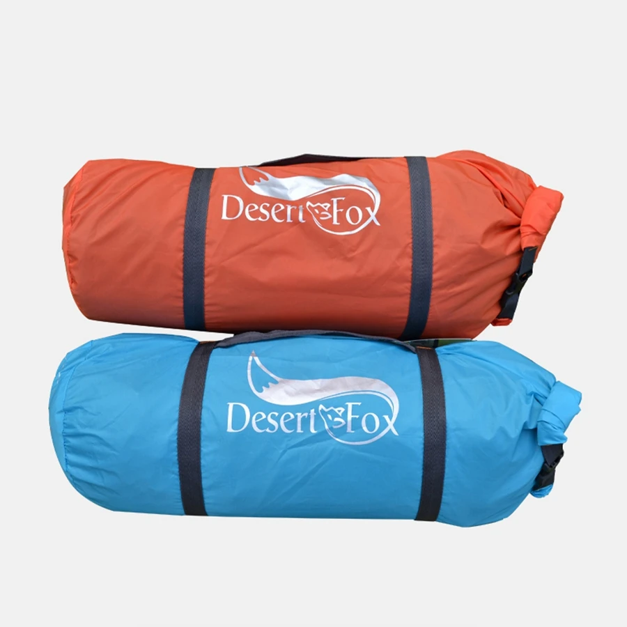 Camping Tent 2-3 People Camping Tent Aluminum Poles Outdoor Travel Double Layer Waterproof Windproof Lightweight