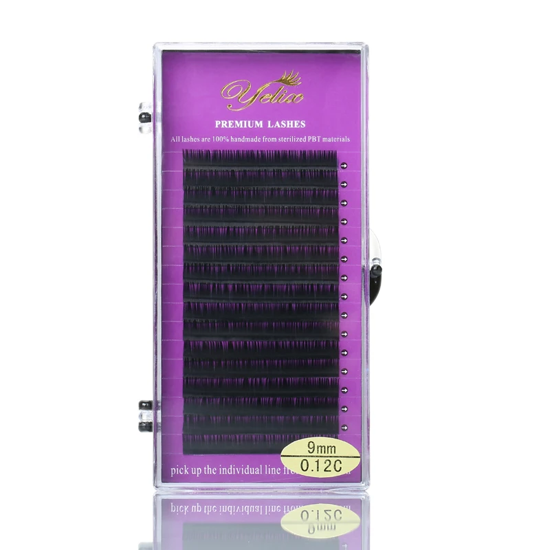 

Individual False Eyelashes Extension Fake Eyelash Eye Lashes Mink Natural Eyelash Extentions Black Set cilia makeup 16 line