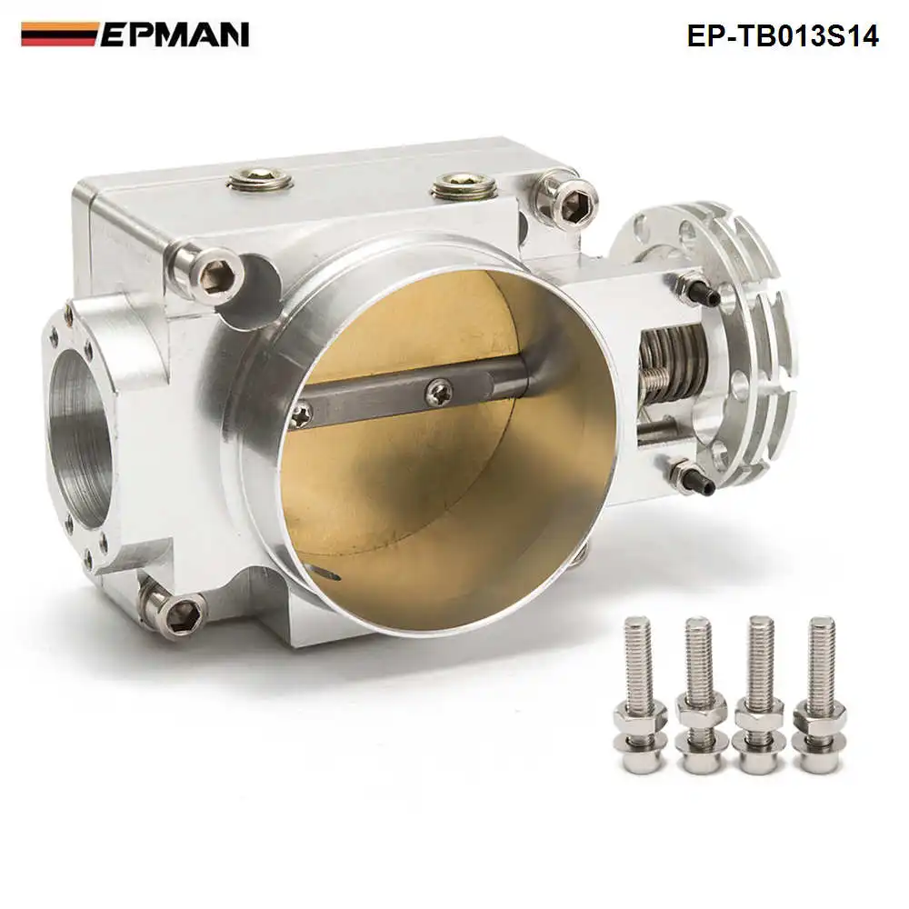 Throttle Body 70MM For Nissan Silvia SR20 S13 S14 S15 SR20DET 200SX 240SX Silver EP-TB013S14