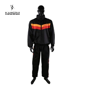 

KANGRUI Man Woman Unisex Fitness Loss Weight Sauna Suit Set Slimmer Slim Exercise Workout Sweat Sauna Suit
