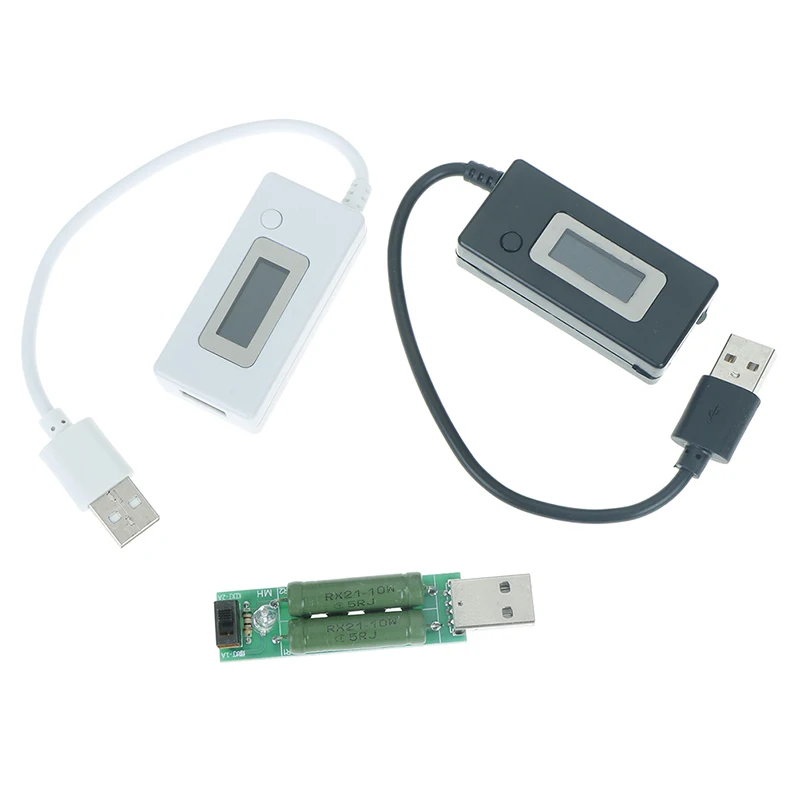 Новый 1 шт. цифровой Usb ЖК детектор напряжения тока Мобильная мощность зарядное