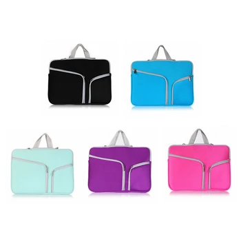 

Whole Sale New 1PC Laptop Waterproof Bags Sleeve Notebook Case for Lenovo Macbook Air 11 12 13 14 15 Inch Cover Pro Zipper Bag