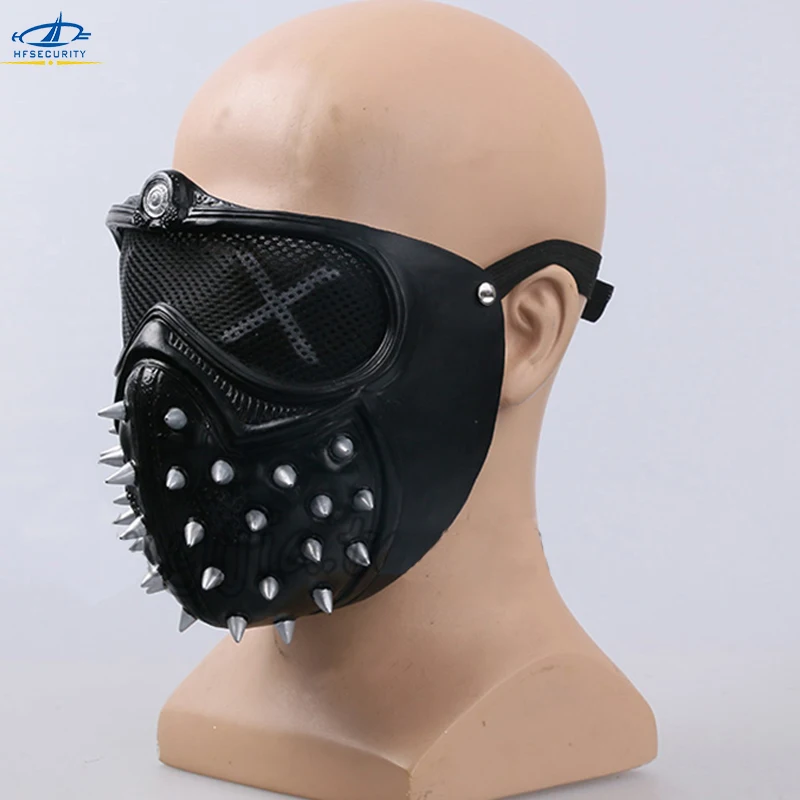 Hfбезопасности ПВХ защитная маска Хэллоуин косплей Вечерние Маски для макияжа