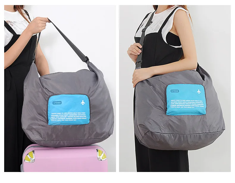 The New 2017 Multi functional Zipper Waterproof Foldable Bag Portable