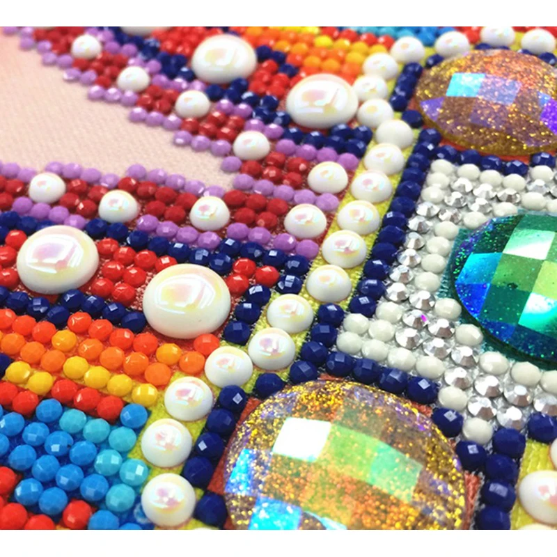 Special shaped Diy diamond embroidery cross stitch kit 60x60CM Fragrant lily flower rhinestones mosaic full painting|full painting|diamond