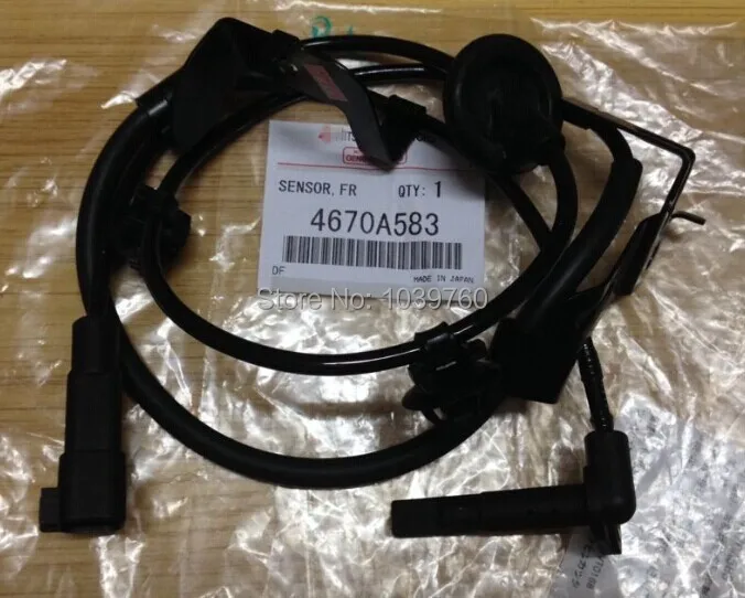 

Free shipping New Rear Left ABS Wheel Speed Sensor for Mitsubishi Outlander 4WD Lancer 4WD ASX 4WD 07-12 4670A583
