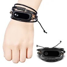 Gosear Вязание замена часы Группа фитнес трекер банда браслет на запястье ремешок для Xiao mi Xio mi Xiao mi браслет miband 2 Band 2 Band