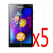 5x пленка+ 5x одежда Антибликовая матовая Экран Защитная матовая Плёнки для lenovo Tab 2 Tab2 A7-20 A7-20F 7-ми дюймовых планшетов