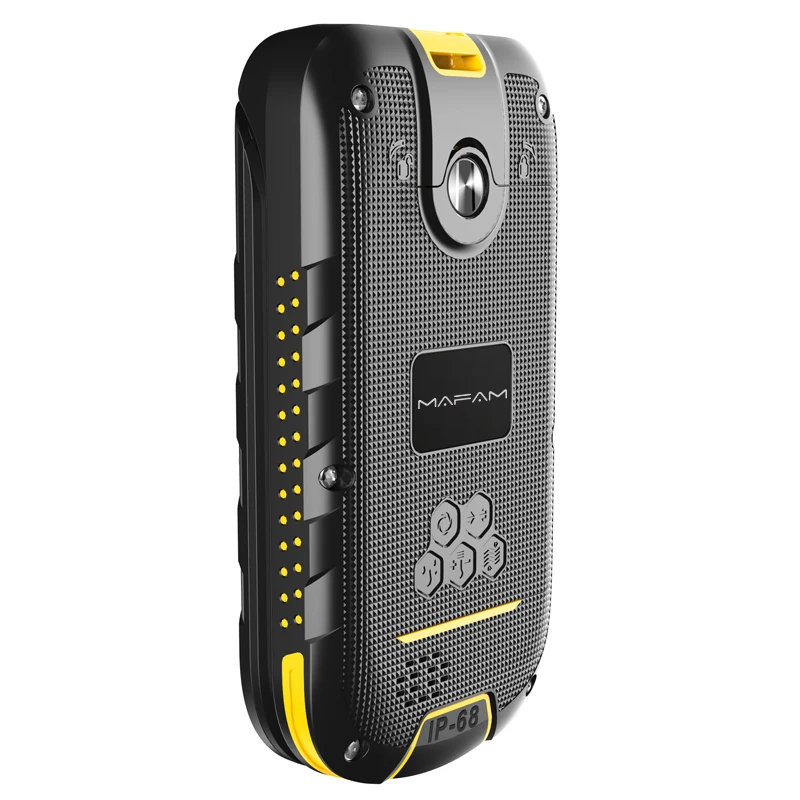 Ioutdoor F2 tres prevención característica Slim Flip resistente impermeable Dual Docking estación SOS linterna LED superior del teléfono móvil Ioutdoor F2 tres prevención característica Slim Flip resistente impermeable Dual Docking estación SOS linterna LED superior del teléfono móvil