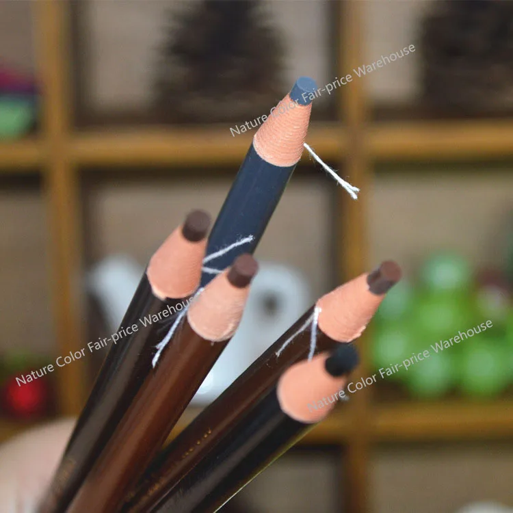 

Soft Crayon Waterproof Eyebrow Pencil 5 Colors Fashion Women Beauty Makeup Stay Wire Eyebrow Enhancer Pen Cosmetic Tools No 1818