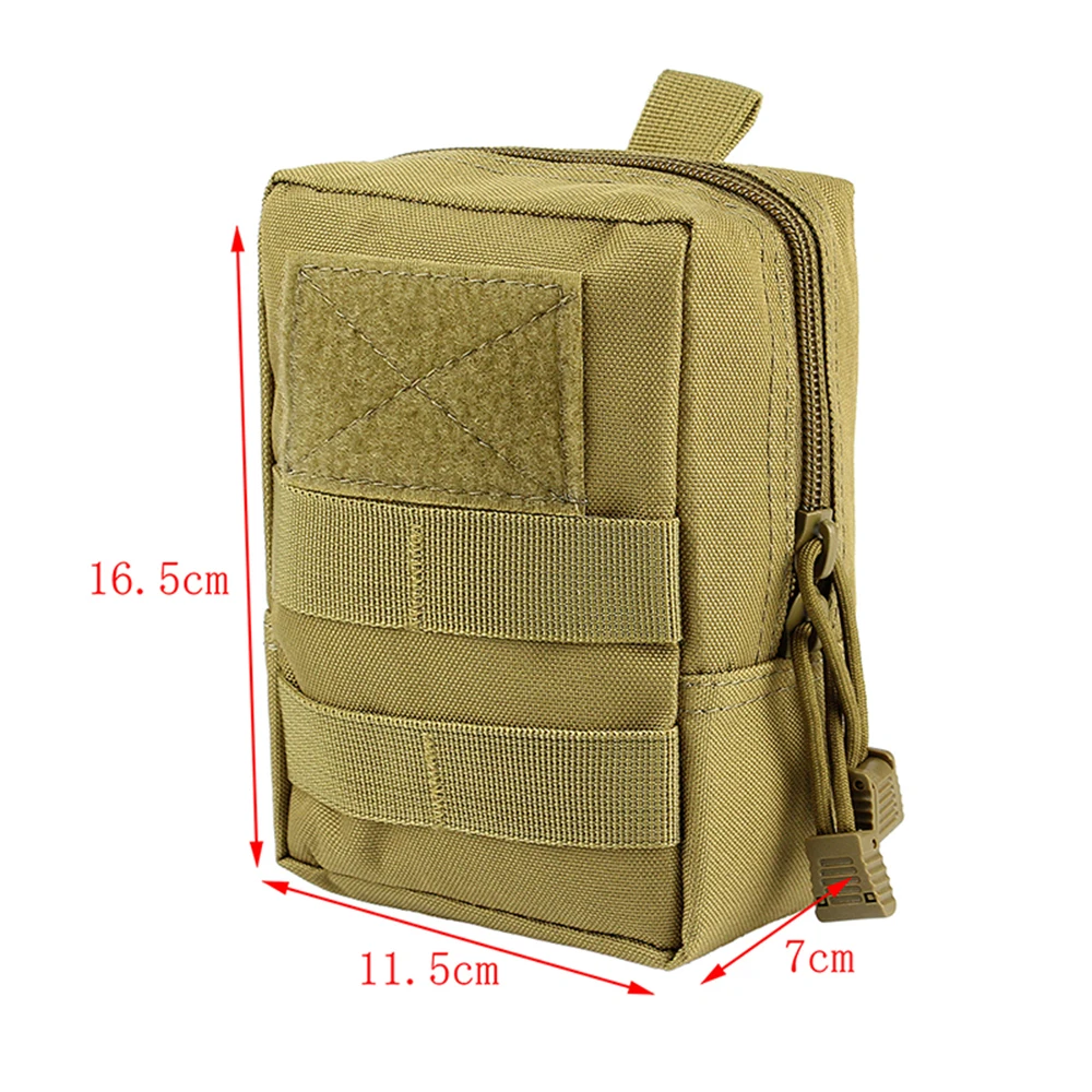 Outdoor Tactical Molle EDC Pouch Utility Gadget Belt Waist Bag 1000D ...