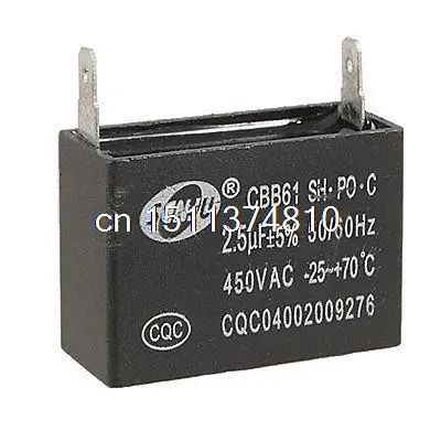 2.5uF 450V AC Air Conditioner Fan Motor Start Capacitor CBB61 | Обустройство дома