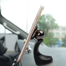 Magnetic Car Phone Holder 360 Degrees Rotation Auto Mobile Phone Stand for iPhone Samsung Smartphone Support GPS Mount Holder