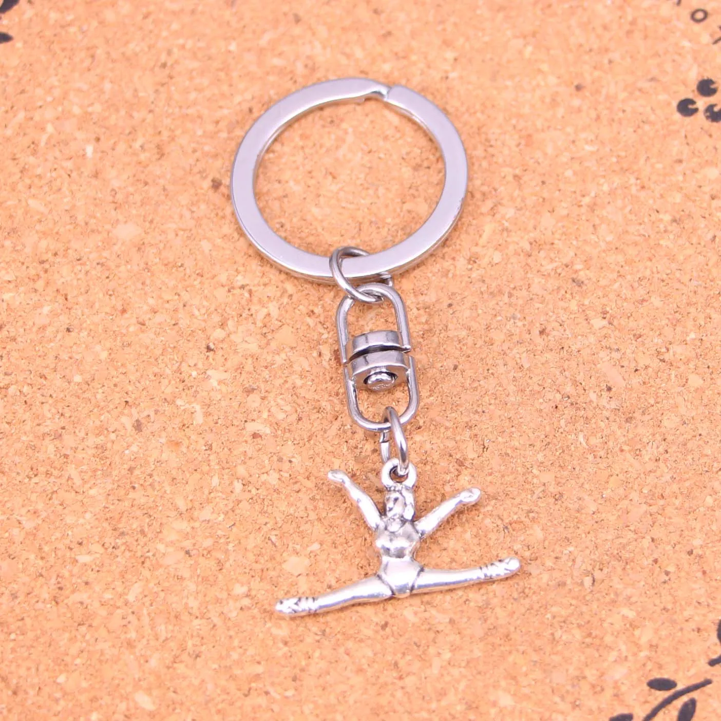 20Pcs gymnastics sporter Keychain Novelty Gadget Trinket Souvenir