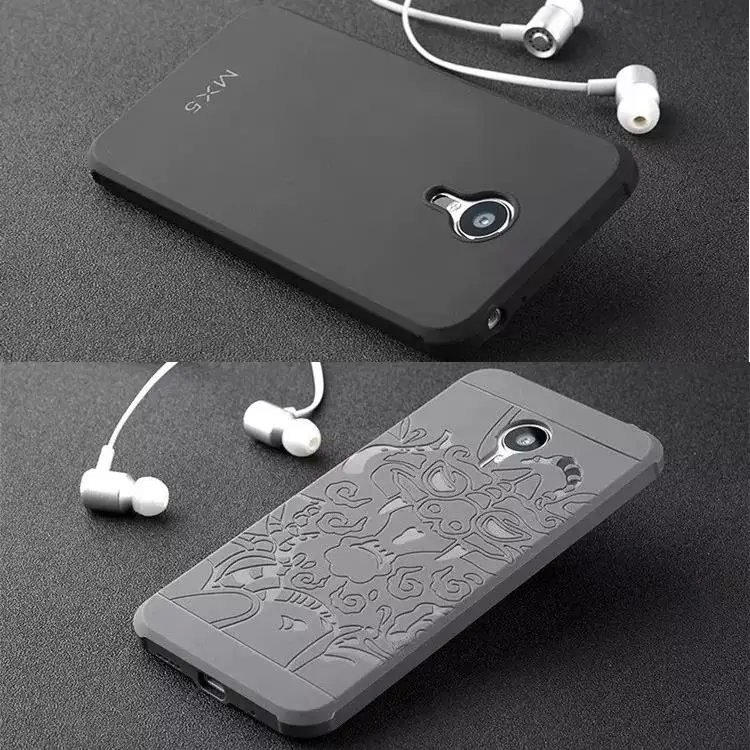phone case For Meizu MX5 High quality Ultra thin silicon hard Protector back cover for MX 5 Mobile housing |