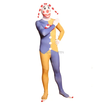 

(JXY050)Full Body Lycra Spandex Zentai Suit Pattern Bodysuit Halloween Party Costume