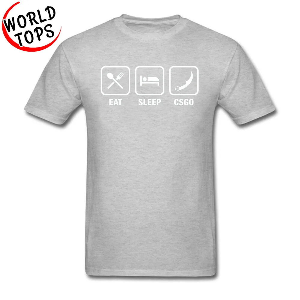 Дешевые отличные футболки с надписью Counter Strike Global offension Eat Sleep Game Programmer мужские