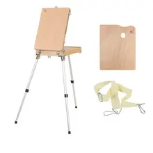 Премиум бук деревянный мольберт со стойкой коробка портативный складной деревянный мольберт стол мольберт для живописи