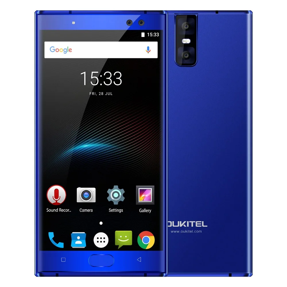 Oukitel K3 5 FHD 4G Оперативная память 64G Встроенная 4 Камера смартфон 6000 mAh Батарея MT6750T Octa