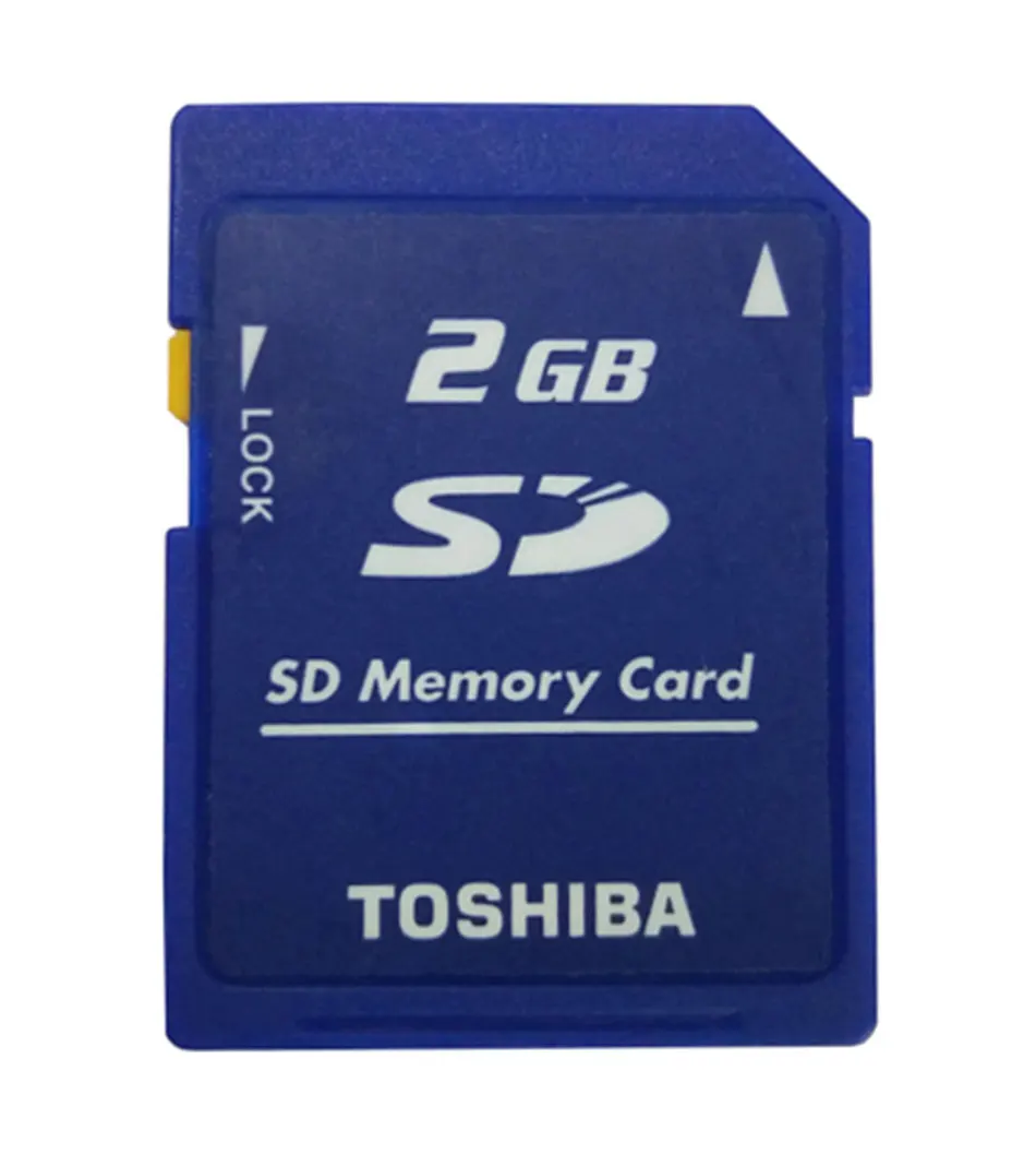 Toshiba 2GB класс 2 SD-M02G sd-карта стандартная безопасная sd-карта памяти для цифровых камер и видеокамер Блокировка памяти SD