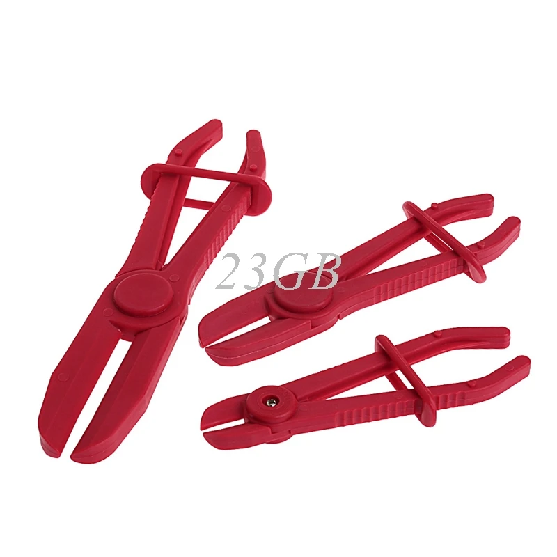 

Nylon Hose Clamp Tool Set Brake Fuel Water Line Clamp Plier Hands 3PCS/SET M_20