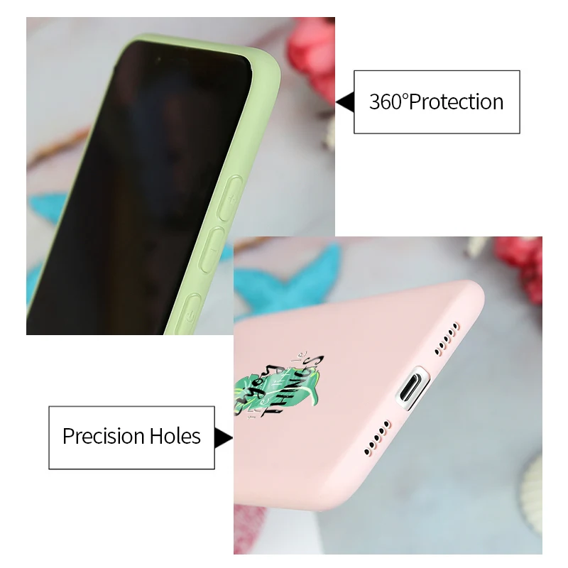 For Xiaomi Redmi Note 5 Case Redmi 6A 7 A Note 8T Pro Case Xiomi Mi 8 A2 Lite Back Cover Redmi 5A 5 Plus Funda Silicon Cute Matt